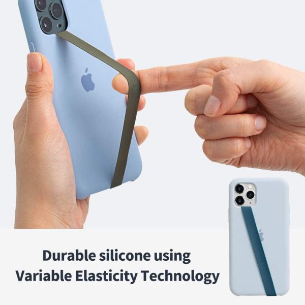 Sinjimoru Silicone Stretching Strap as Phone Grip Holder, Sl... - Image 2