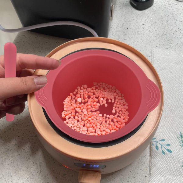 KVZVK Silicone Wax Bowl for Hair Removal, Reusable Non-Stick... - Image 2