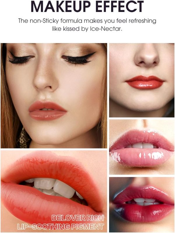 LANGMANNI 12Pcs Lip gloss Collection Makeup Set, Shiny Smoot... - Image 5