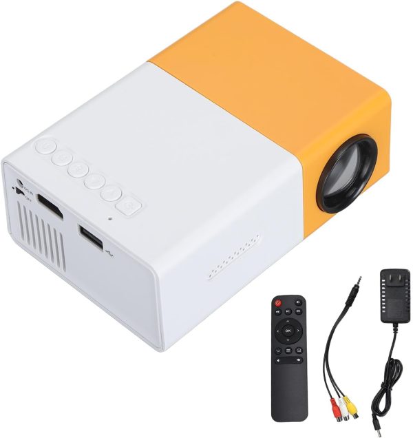 Joyzan Mini Projector, Portable Outdoor Movie Projector Smar...
