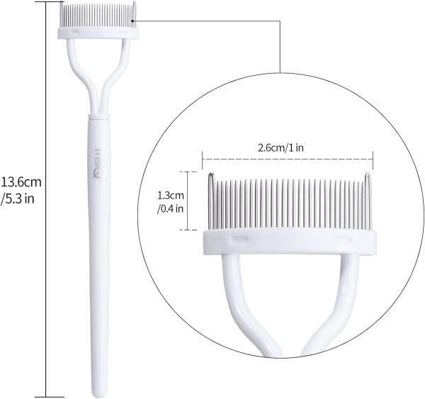 Eyelash Comb MSQ Eyelash Separator Mascara Applicator Eyelas... - Image 5