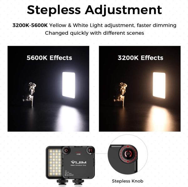VL-81LED Video Light w Softbox, Portable Camera Photo Light ... - Image 3