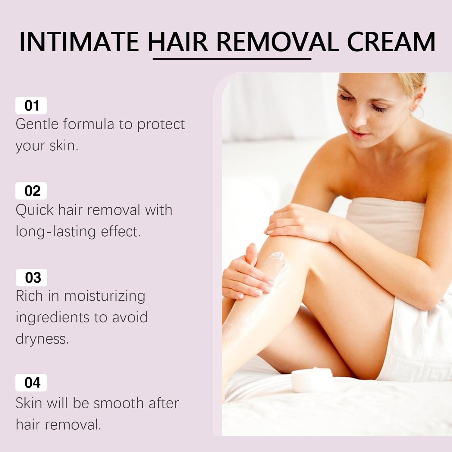 Bye Bye Bush Hair Removal, Hair Remover Cream for Face Legs …