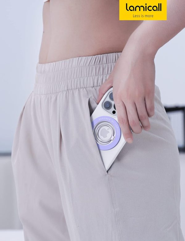Magnetic Phone Ring Holder for Magsafe - Lamicall 【Wireless ... - Image 7