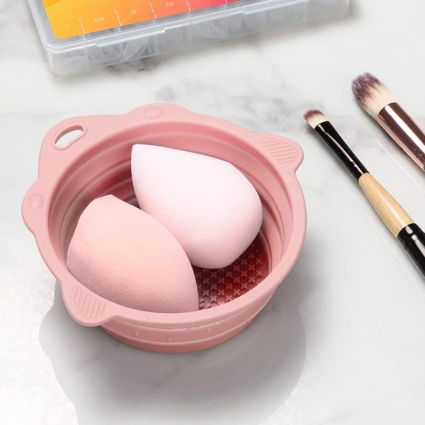 Foldable Silicone Makeup Brush Cleaner Bowl - Etercycle Port... - Image 5
