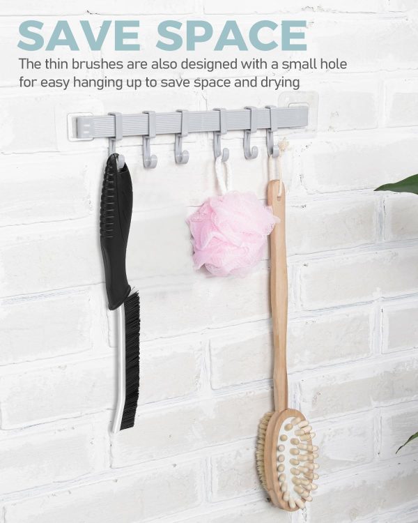 SXhyf Cleaning Brush - Hard Bristle Crevice Cleaning Brush, ... - Image 8