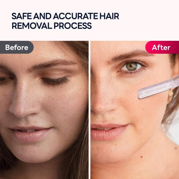 CAVEEM Dermaplane Razor for Women, Dermaplaning Tool - Face ... - Image 6