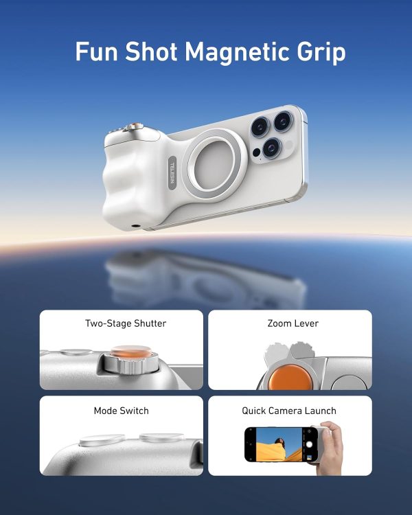 TELESIN Fun Shot Magnetic Phone Camera DSLR Style Shutter Gr... - Image 2