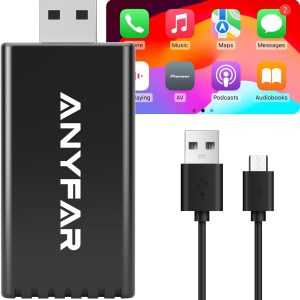 Wireless CarPlay Adapter for iPhone, Dual-core 5G Chip (Upgr...