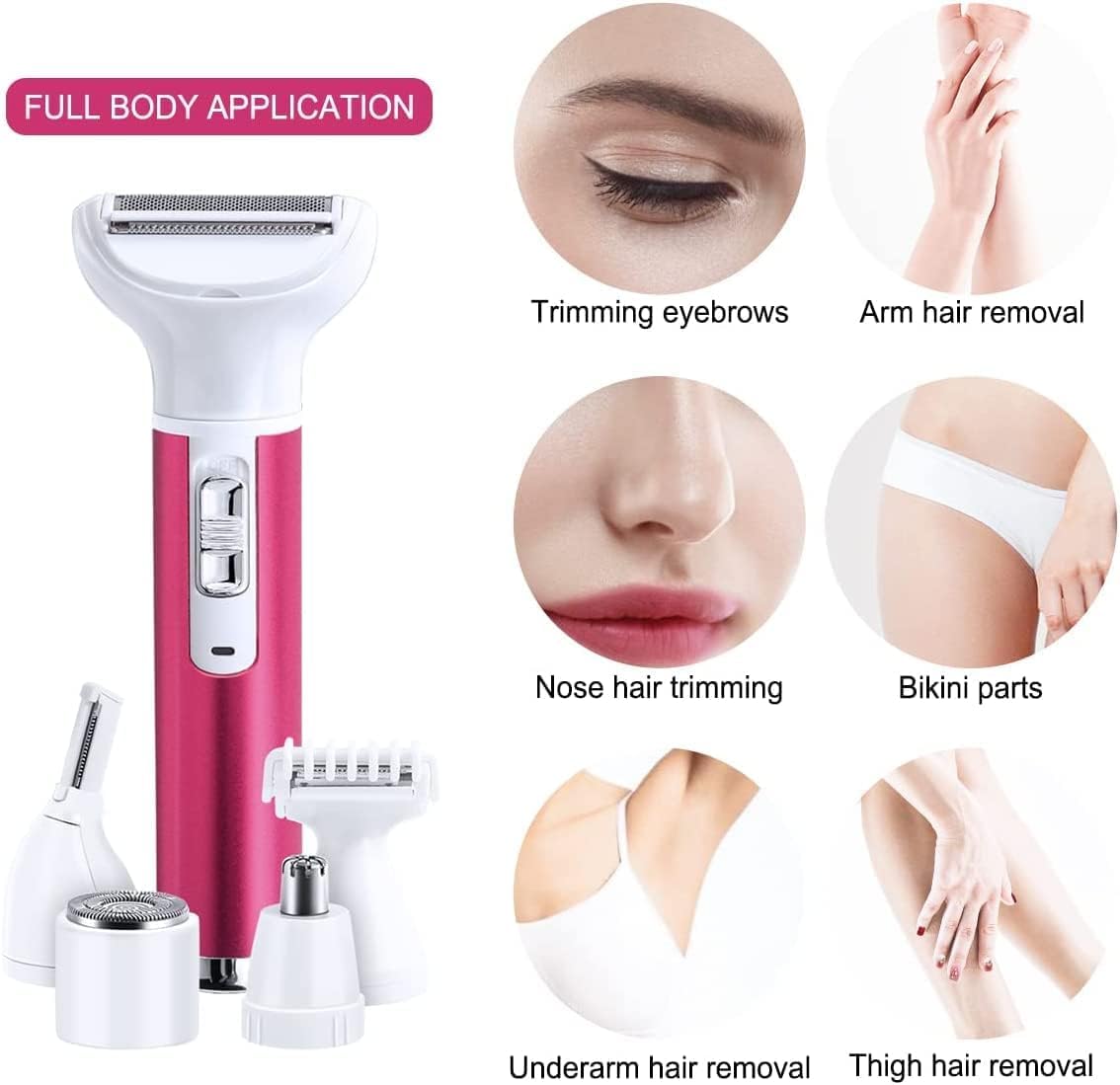 Electric Razor for Women,5 in 1 Womens Shaver Electric Bikin…