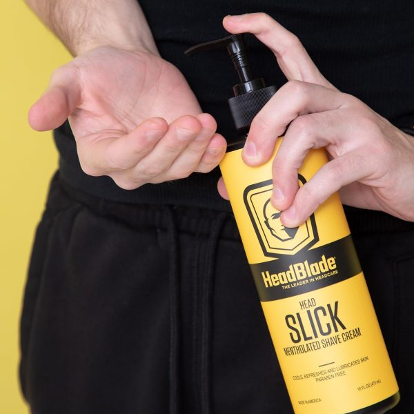 HeadBlade HeadSlick Shave Cream 8 oz for Smooth Headshaving ... - Image 4