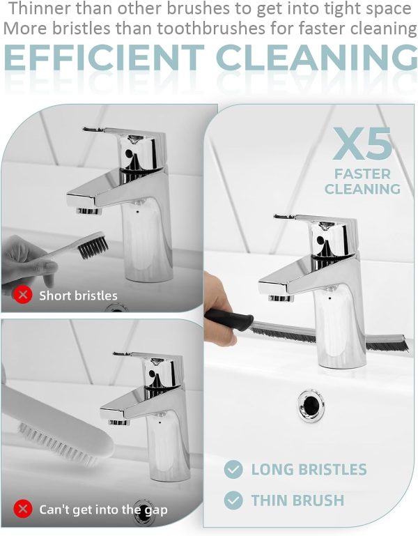 SXhyf Cleaning Brush - Hard Bristle Crevice Cleaning Brush, ... - Image 3