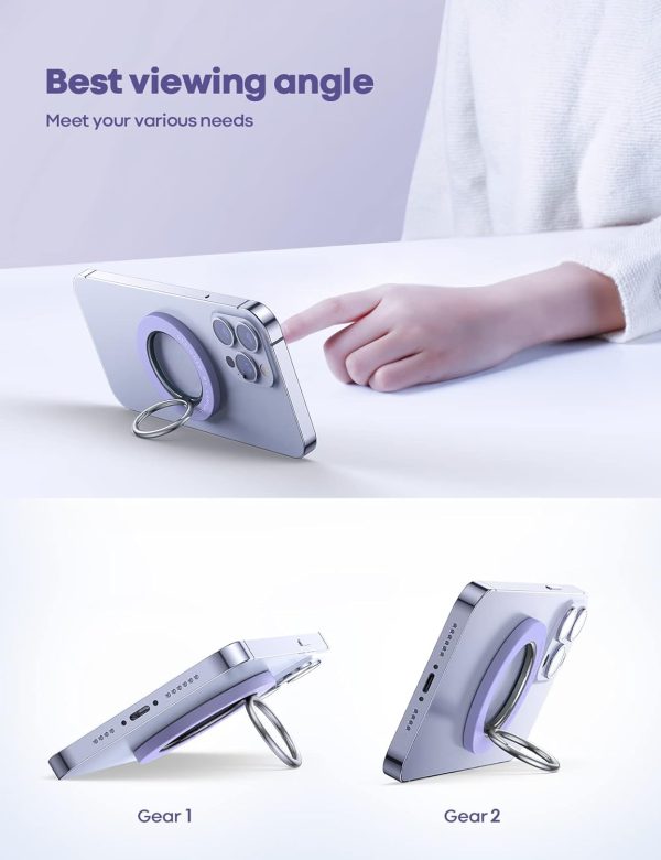 Magnetic Phone Ring Holder for Magsafe - Lamicall 【Wireless ... - Image 5