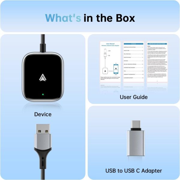 JDG Android Auto Wireless Adapter, Wireless Android Auto Car... - Image 9