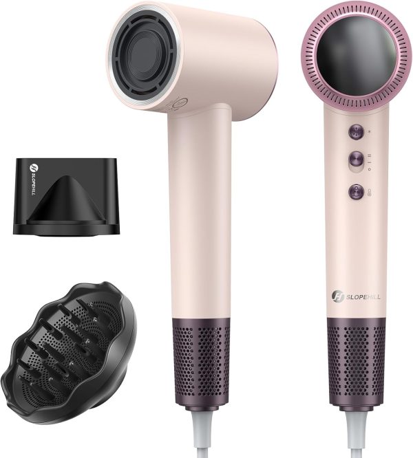 Slopehill Hair Dryer - 110,000 RPM High-Velocity Fast Drying...