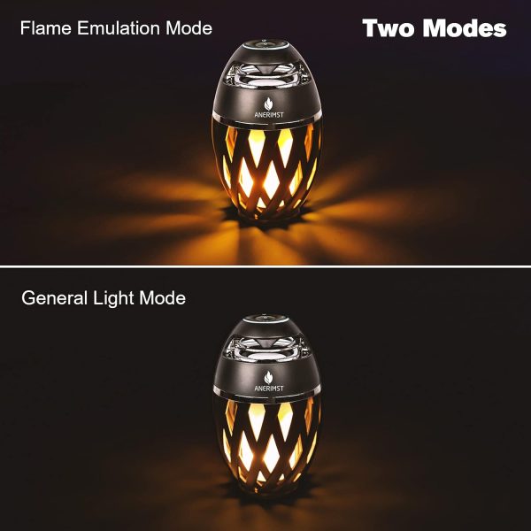 ANERIMST Outdoor Bluetooth Speaker with Flame Torch Light, f... - Image 7