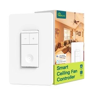 TREATLIFE Smart Ceiling Fan Control, 4 Speed Fan Switch for ...