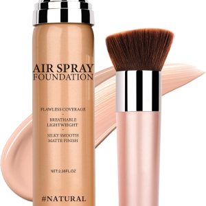 QIUFSSE Airbrush Foundation Makeup,Full Coverage Foundation ...
