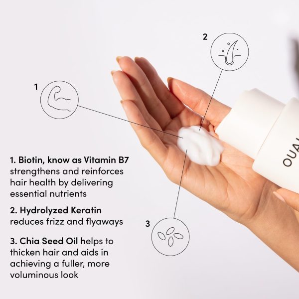 OUAI Fine Shampoo + Conditioner Set - Bring Fine Hair to the... - Image 5
