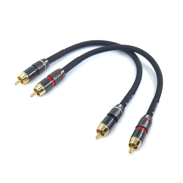 WJSTN Suanqi RCA to RCA Cable,Suitable for Home Theater, Amp... - Image 3