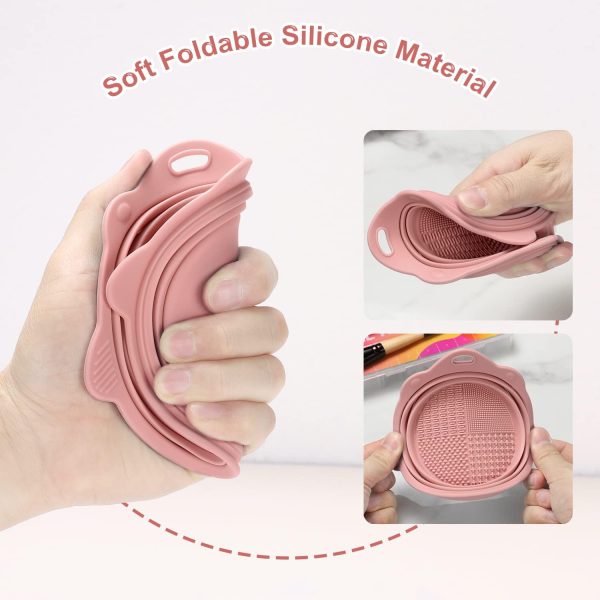 Foldable Silicone Makeup Brush Cleaner Bowl - Etercycle Port... - Image 7