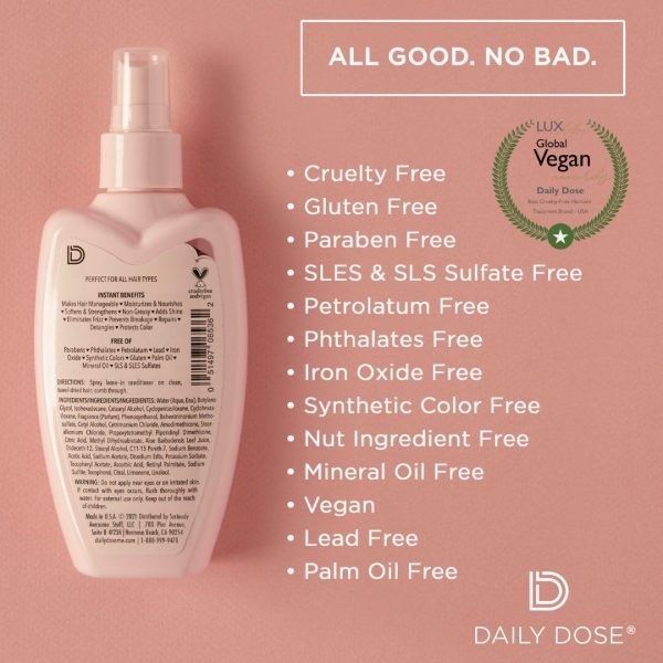 DAILY DOSE Leave-In Hair Conditioner Detangler Spray (Award ... - Image 3