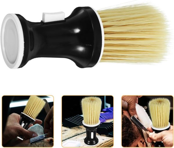 Healeved Barber Brush Neck Duster Hairdressing Barber Duster... - Image 7
