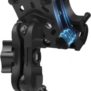 ZIDIYORUO Anti-Vibration UTV Phone Mount, Heavy Duty Full Pr...
