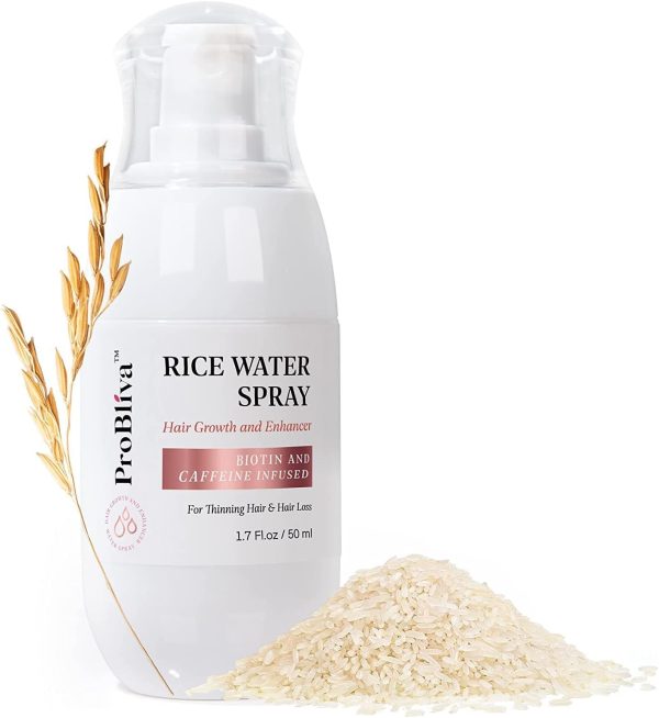 Hair Serum: Rice Water, Rosemary Oil, Castor Oil for Thicker... - Image 7