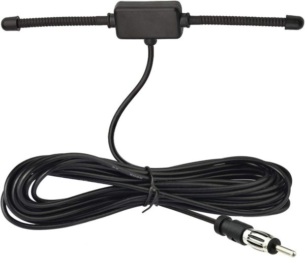 Superbat Universal Car Stereo AM FM Dipole Antenna,Hidden Ad...
