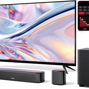 ULTIMEA 5.1ch Sound Bar for Smart TV, Virtual Surround Sound...