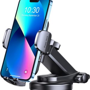 WOCBUY Car Phone Holder, [Strong Suction] Phone Holder Car f...