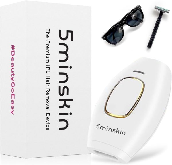 5minskin Hair Removal Device - at Home Use Permanent Hair Re...