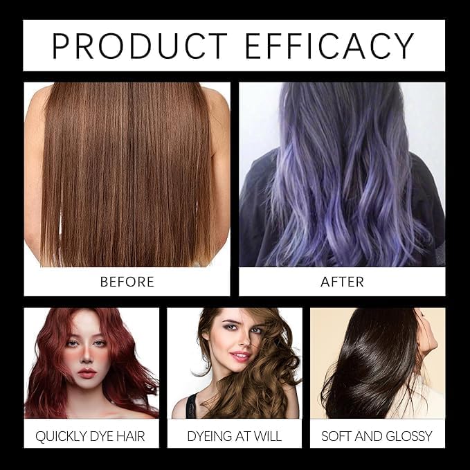 (Safe and Effective) 1 Jar Polar Hair Dye Shampoo,2025 New P…