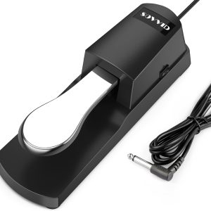 Sustain Pedal for Keyboard - Sovvid Piano Foot Pedal with Po...