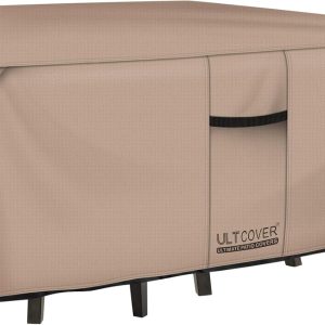 ULTCOVER Rectangular Patio Heavy Duty Table Cover - 600D Tou...