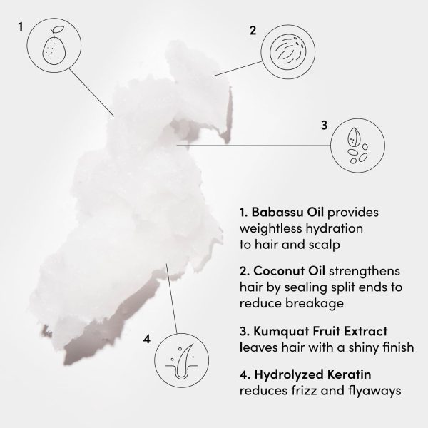 OUAI Medium Conditioner - Hydrating Hair Conditioner with Co... - Image 3