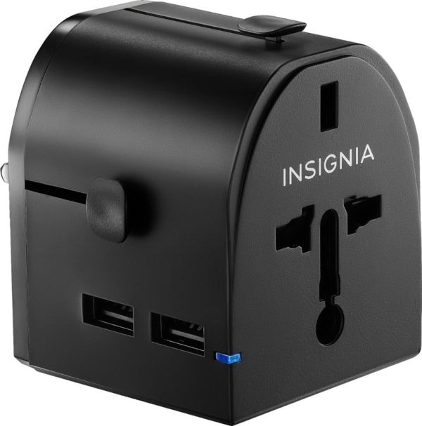 Insignia Travel Adapter Converter BL - Image 2