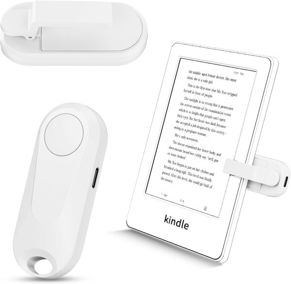 Sycelu RF Remote Control Page Turner for Kindle Paperwhite A...