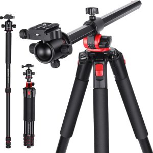 NEEWER 72 inch Camera Tripod Monopod with Center Column and ...