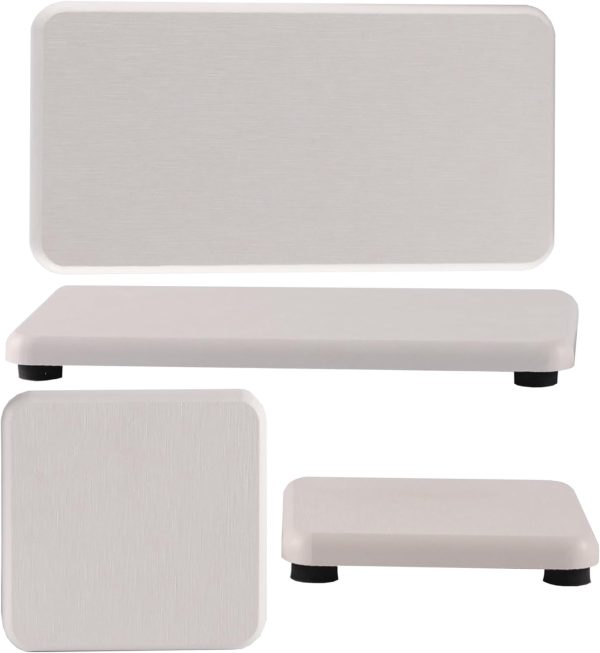 NiuYichee Set of 4 Water Absorbent Diatomite Tray, Diatomace...