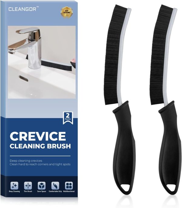 Cleangor Crevice Cleaning Brushes, Cleaner Scrub Brush Tool ...