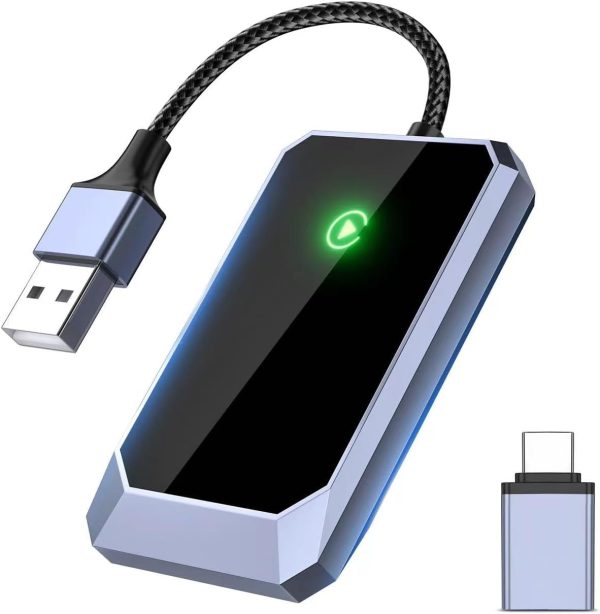 Wireless Carplay Adapter, Converts Wired to Wireless carplay...