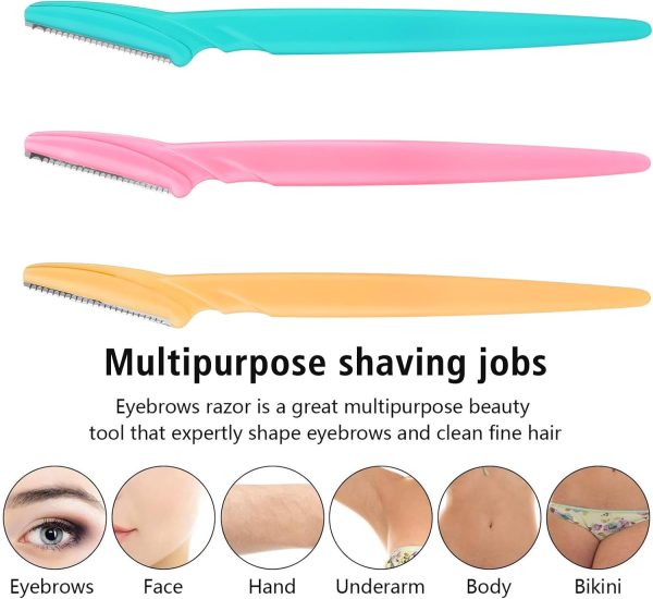 ASTARON 60 Pack Dermaplaning Razor for Women, Face Razors, F... - Image 3
