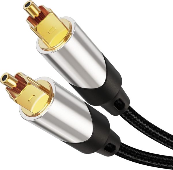 Digital Optical Audio Cable, CableCreation 10 Feet Toslink M...