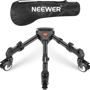 NEEWER Photography Tripod Dolly, Heavy Duty 50lbs Capacity T...