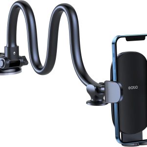 OQTIQ 13" Gooseneck Car Phone Mount – Windshield & Dashboard...
