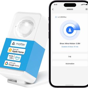meross Motion and Presence Sensor, Motion Detector with Ligh...