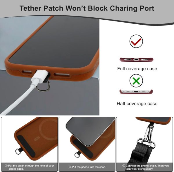 DOB SECHS Crossbody Cell Phone Lanyard with Zipper Pouch Car... - Image 7