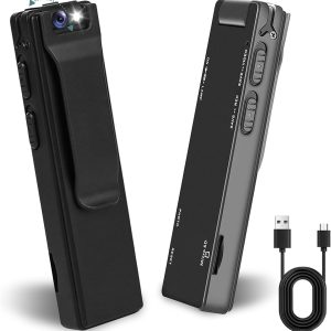 Mini Body Camera-Video Recording and Photo Taking, 1100mAh P...